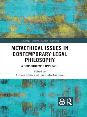 cover image of Metaethical Issues in Contemporary Legal Philosophy